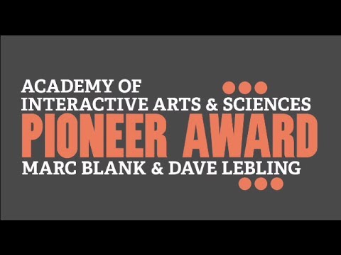 Marc Blank & Dave Lebling (Zork Creators) Pioneer Award Video