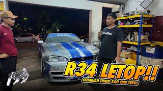Download lagu 199 GARAGE VLOG : R34 EKZOS MELETOP BUNGA API!! mp3