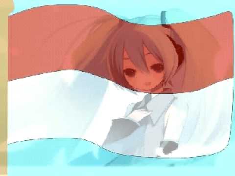 「åˆéŸ³ãƒŸã‚¯ã€ Hatsune Miku - Indonesia Raya (national anthem of Indonesia).avi