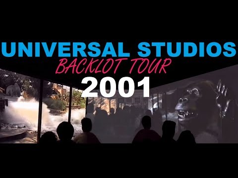 Universal Studios Hollywood Backlot Tour 2001