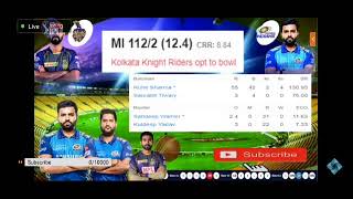LIVE Cricket Scorecard - MI vs KKR | IPL 2020 - 5th Match | Mumbai I