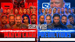 WWE Survivor Series 2022 - Card Predictions