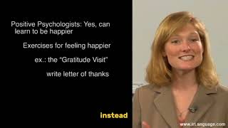 Contemporary Topics 1 Unit 1 PSYCHOLOGY Happiness