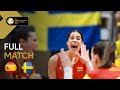 Full Match | Spain vs. Sweden - CEV Volleyball European Golden League 2024