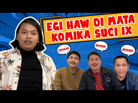 Egi Haw di Mata Komika SUCI IX: Komika Paling Cinta Kebersihan!