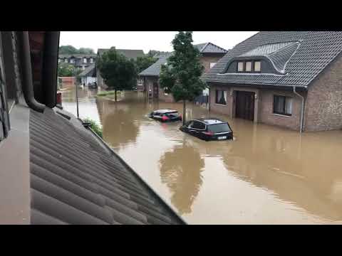 Hochwasser in Inden 15.7.2021