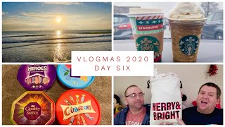 VLOGMAS 2020 - DAY 6 - BEACH, CHRISTMAS CHOCOLATES!