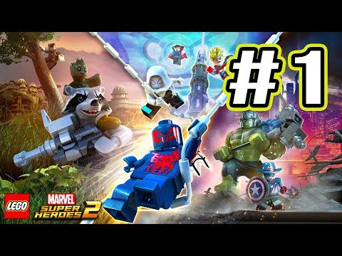 LEGO Marvel Super Heroes 2 Walkthrough Part 1 - Attack on Xandar