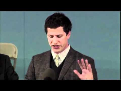 Andy Samberg's speech at Harvard part 1 of 2