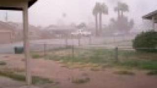 preview picture of video 'Heavy storm in East Mesa'