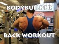 Bodybuilding Full Back Workout - workout and exercises to get a thick wide back