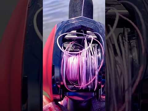 🎣 Wer kennt es nicht? #perücke #baitcaster #fishing #hechtgeflüster #reels #shorts #pikefishing