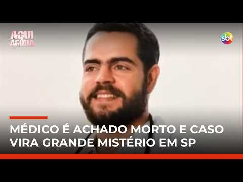 Médico residente é encontrado morto em praça de SP; polícia investiga mistério | #AquiAgora