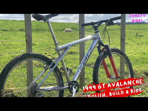 ‘99 GT Avalanche - Retro MTB Restoration (polish and build)