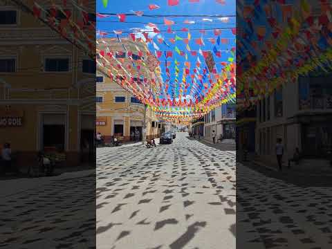 Centro da cidade de floresta Pernambuco Brasil sertão