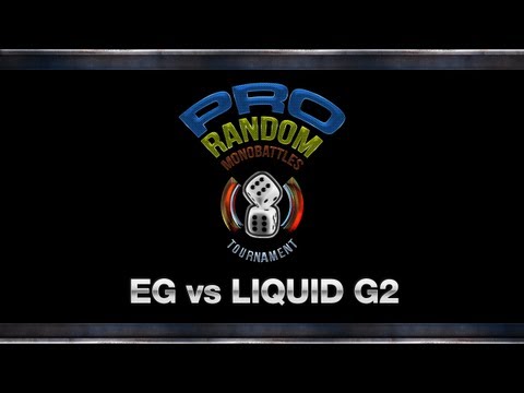 Pro Random Monobattles - Finals - G2 - Evil Geniuses vs Team Liquid