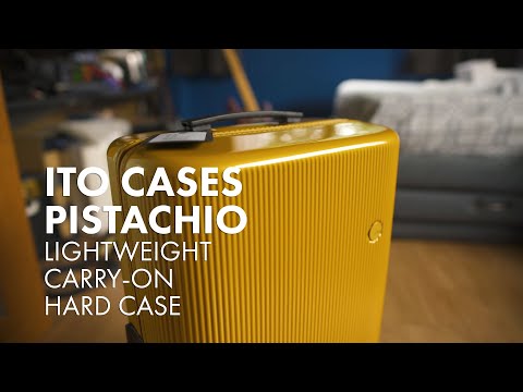 FIRST LOOK - ITO Cases Pistachio [Lightweight Carry-On Hardside Luggage]