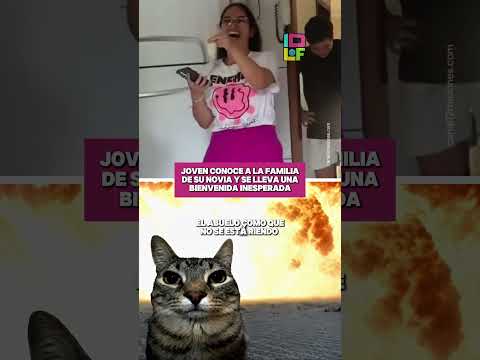 Así esperaba esta familia al novio de su hija