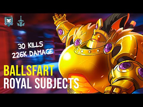 ballsfart Bombking 30 KILLS 226K DAMAGE Paladins Competitive | Master | ROYAL SUBJECTS