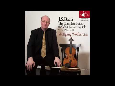 Bach Suite Nr. 3 (Viola), Prelúde, played by Wolfgang Wölfer