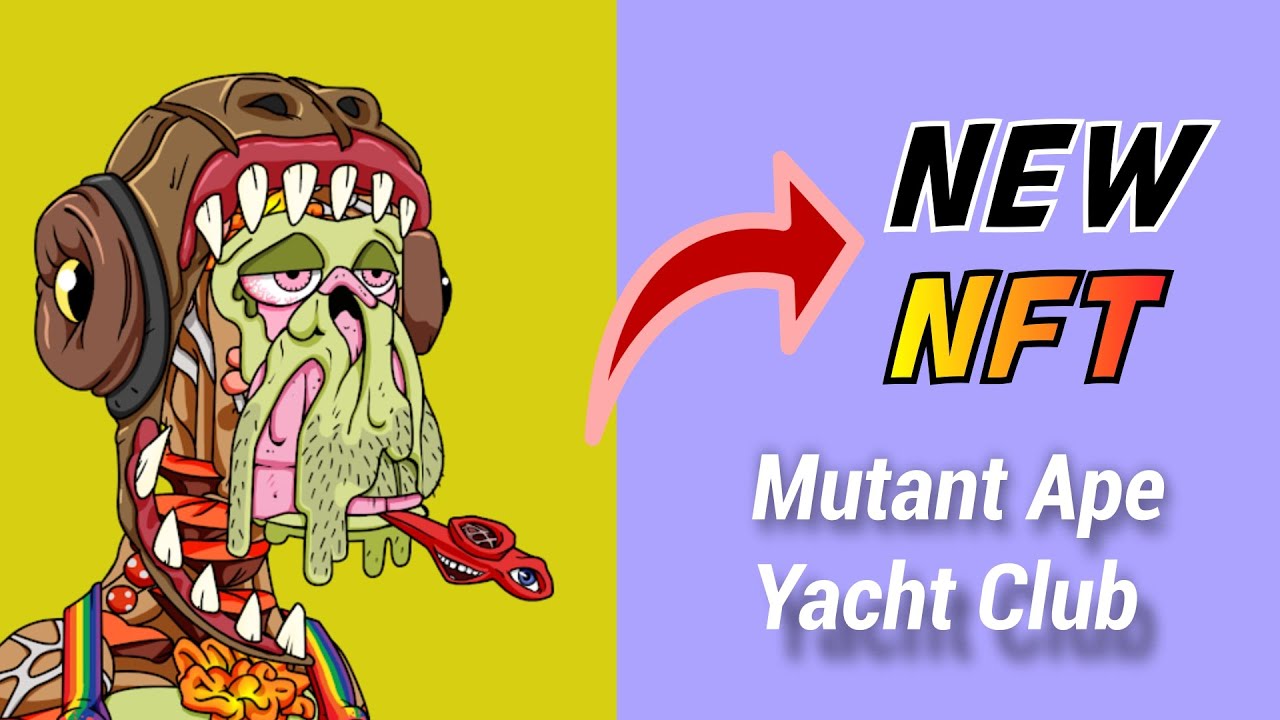 NEW NFT COLLECTION IN OPENSEA - Mutant Ape Yacht Club #1