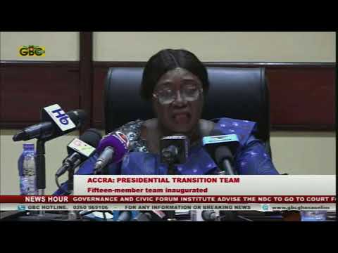 15 Member Presidential Transition Team inaugurated