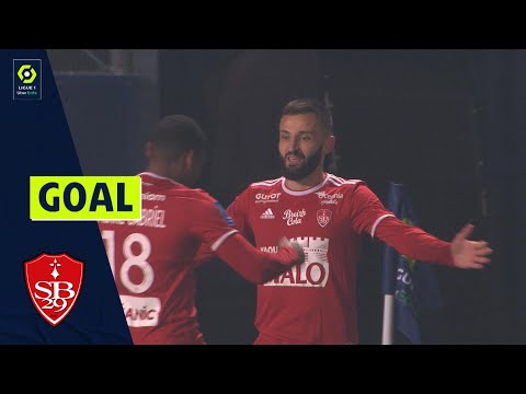 Goal Franck HONORAT (5' - SB29) ESTAC TROYES - STADE BRESTOIS 29 (1-1) 21/22