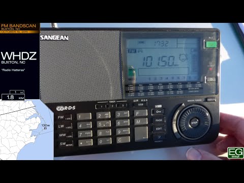 Local FM Bandscan for the NC Outer Banks (2015)