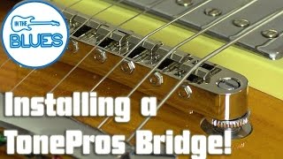 Replacing a dodgy Bridge on a Les Paul with a TonePros T3BT