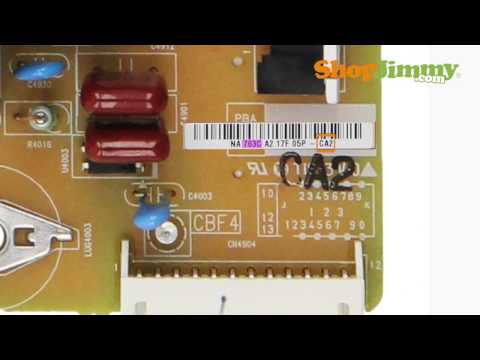 Reparando Samsung Plasma TV Panel de piezas para Plasma TV con subtítulos en español