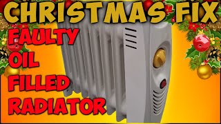 Oil filled radiator not turning on? Another Christmas Fix :)