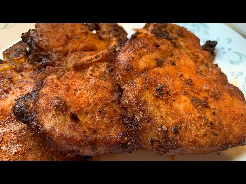 HOW TO COOK PORK CHOP IN AIR FRYER | AIR FRIED PORK CHOP LESS OIL AND MORE FLAVORFUL