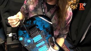 Video thumbnail for Ibanez JEM77P Steve Vai Signature Demo @ Headstock Expo 2015 by Reidys Home Of Music