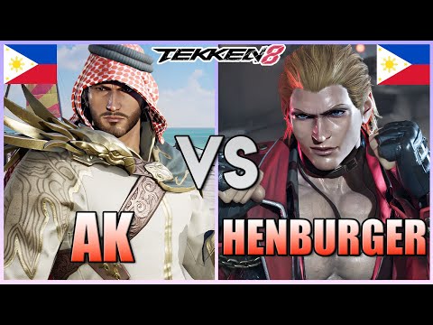 Tekken 8  ▰  AK (#1 Shaheen) Vs Henburger (Steve) ▰ Ranked Matches!