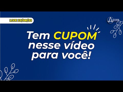 TEM CUPOM DE DESCONTO NESTE VÍDEO! l Live Instagram 23/08/22