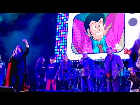 【L'incorreggibile Lupin】Sigla italiana | Live @luccacomics - Sigle da '90