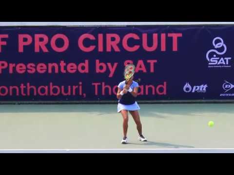 Ankita Raina defeat Chloe Paquet final W25 NONTHABURI THAILAND ITF WORLD TENNIS TOUR 2020