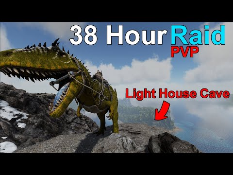 Raiding The Lost Island Alpha Tribe For 38 HOURS STRAIGHT | ARK PvP