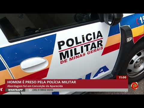 Foragido por homicídio é preso em Conceição da Aparecida