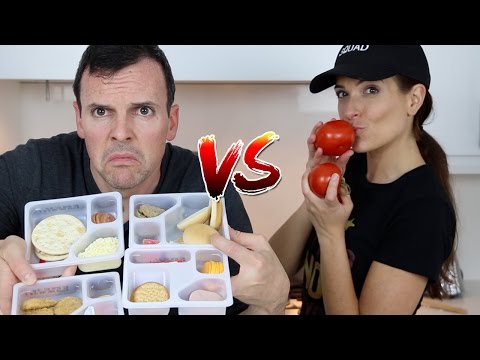 LUNCHABLES vs REAL FOOD