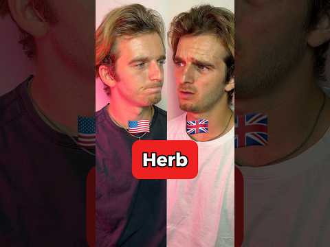 British vs. American English pronunciation!