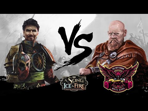 ASOIAF Battle Report 2021 S01 edition 40 pt: Martell (Oberyn Martell) vs Baratheon (Cortnay Penrose)