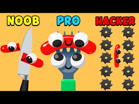 NOOB vs PRO vs HACKER - Fork N Sausage - YouTube