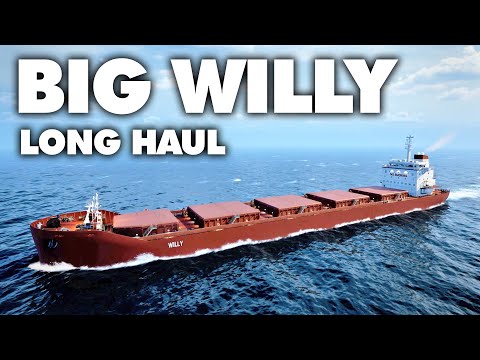 Sailing the Big Willy in Seafarer: The Ship Sim