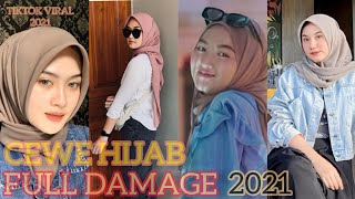 Download lagu JEDAG JEDUG CEWE HIJAB BERDAMAGE 2021#tiktok #story #cewekcantik mp3