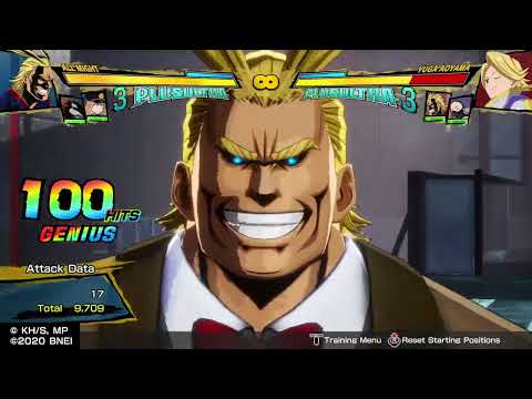 All might 400 hit combo