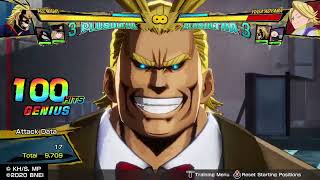 All might 400 hit combo