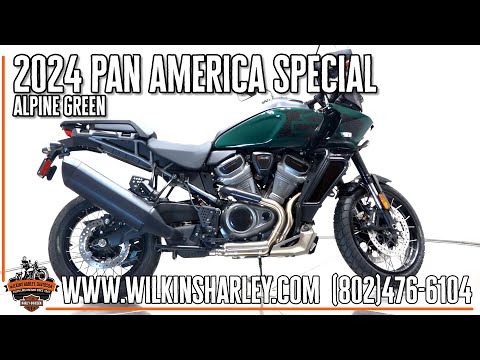2024 Harley-Davidson RA1250S Pan America 1250 Special in Alpine Green