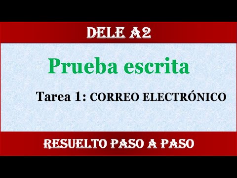 WRITTEN TEST TASK 1 DELE A2 BUY
