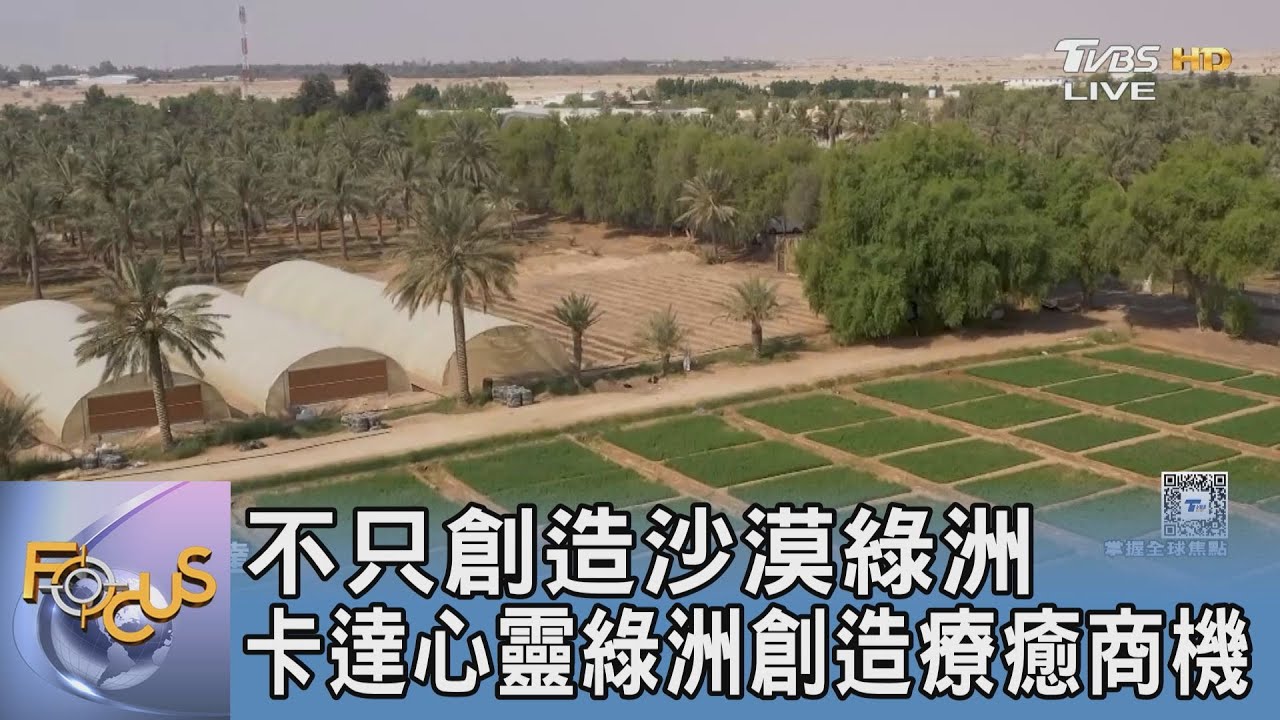 不只創造沙漠綠洲 卡達心靈綠洲創造療癒商機
